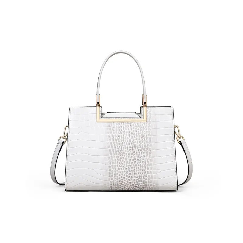C°BANNER Cow Leather With Synthetic Leather Handbag, Shoulder Bag, Crossbody Bag, Mom Bag Women's-3