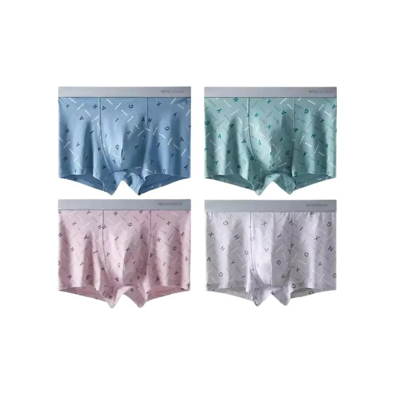 H-YXIANG Underpants Men's 4 Pack-0