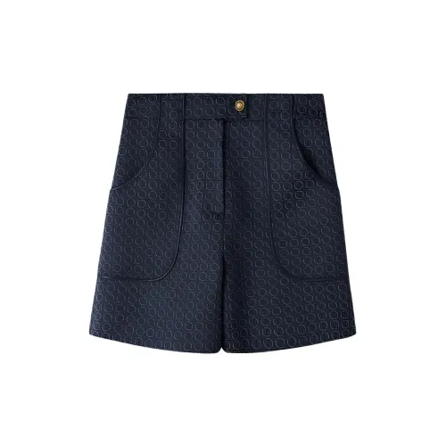 PSALTER Casual Shorts Women's Navy Blue