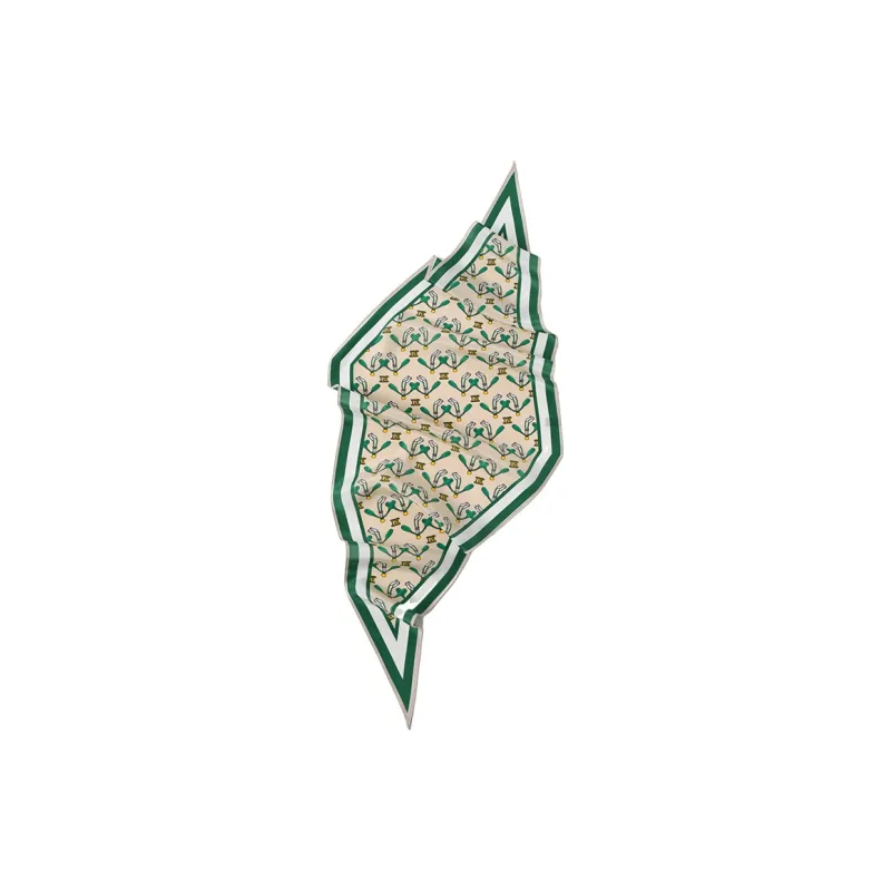 Hang Silk Road Mulberry Silk Silk Scarves Women's White-6