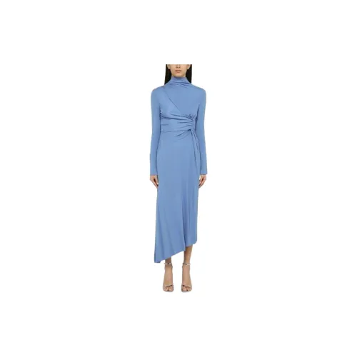 Victoria Beckham Long-Sleeved Dresses Women's Blue