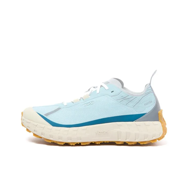 NORDA 001 Anti Slip Wear Resistant Low Top Running Shoes Men's Blue-0