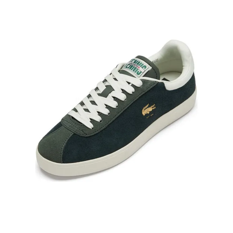 LACOSTE Low Top Skateboard Shoes Women's Green-1