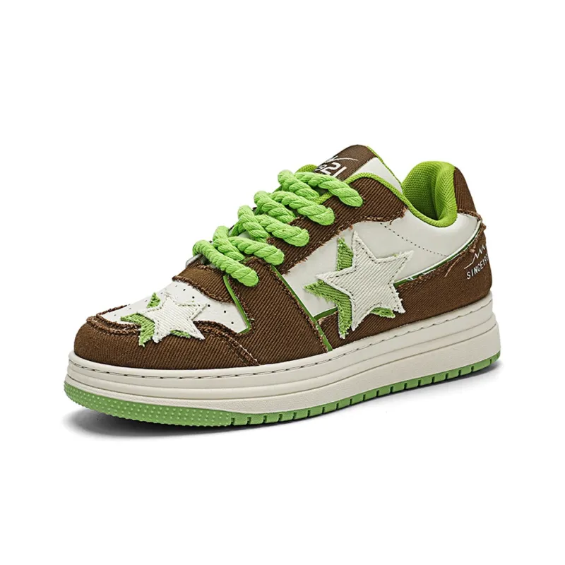 DOUBLE STAR 88 Coverage Wear-Resistant Low-Top Skateboard Shoes Unisex-1