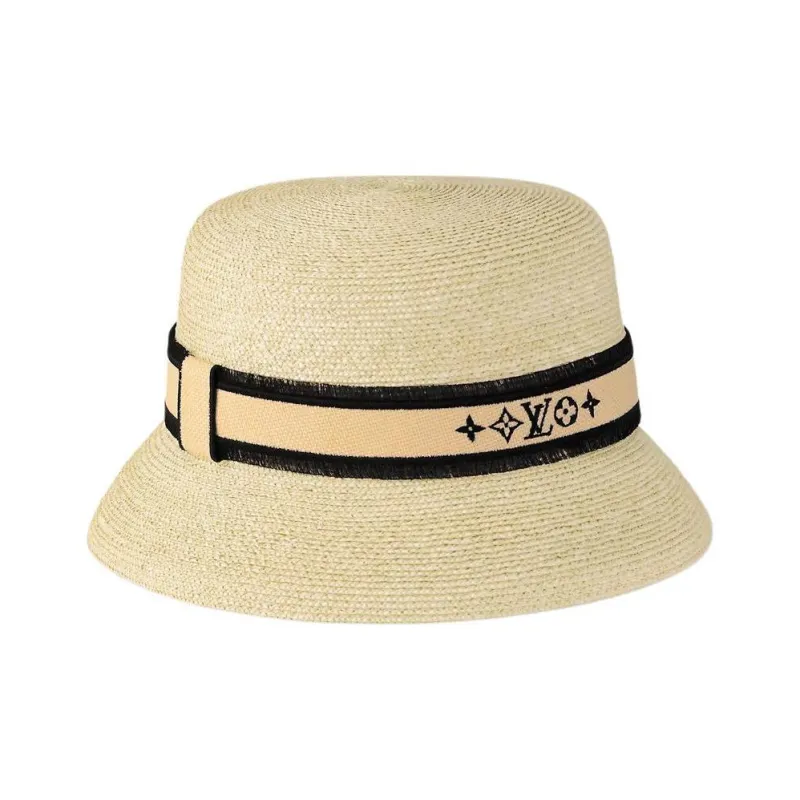 LOUIS VUITTON Lv Straw Bucket Hat-1