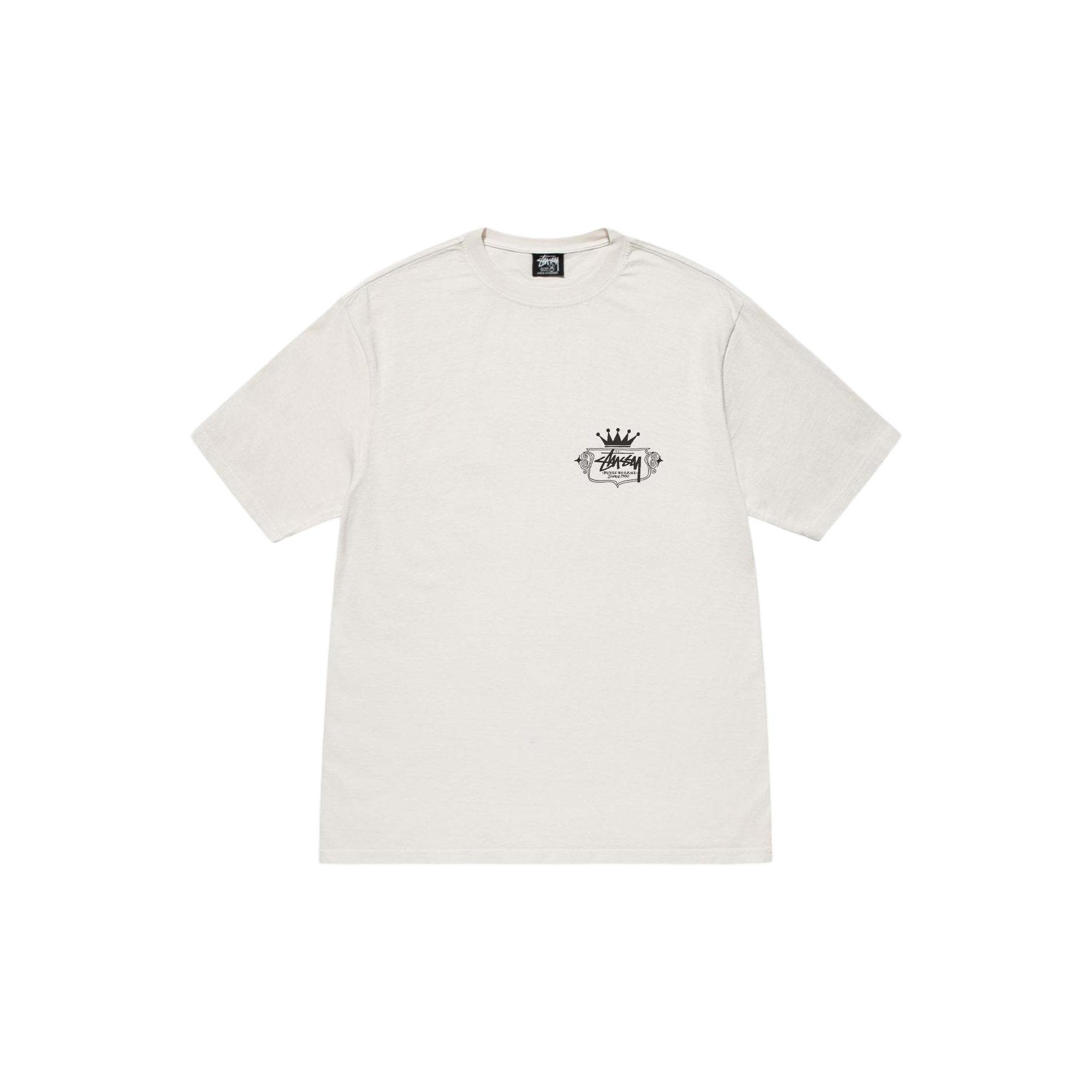 Stussy Built to Last Pigment Dyed Tee - POIZON