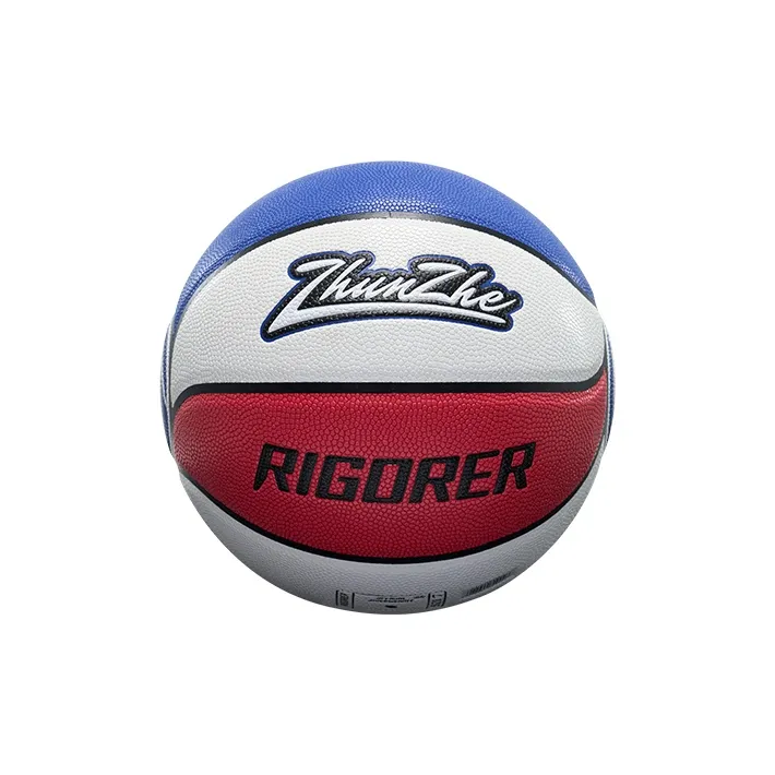 RIGORER PU Basketball Red White Blue Size 7 Ball Competition Unisex-3