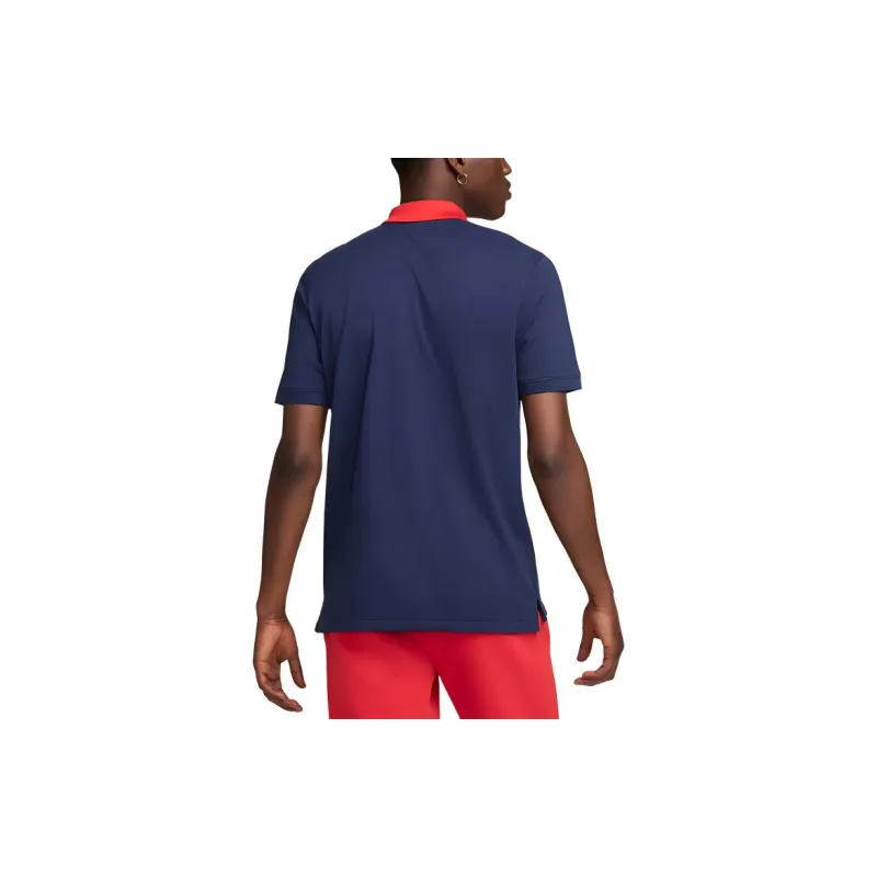 Nike Dri FIT Soccer Polo Shirt Men's Midnight Marine Blue-1