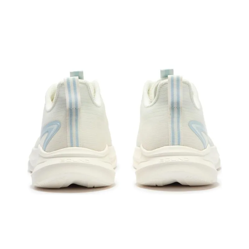361° Cushioning Wear-Resistant Low-Top Running Shoes Men's White Blue-3