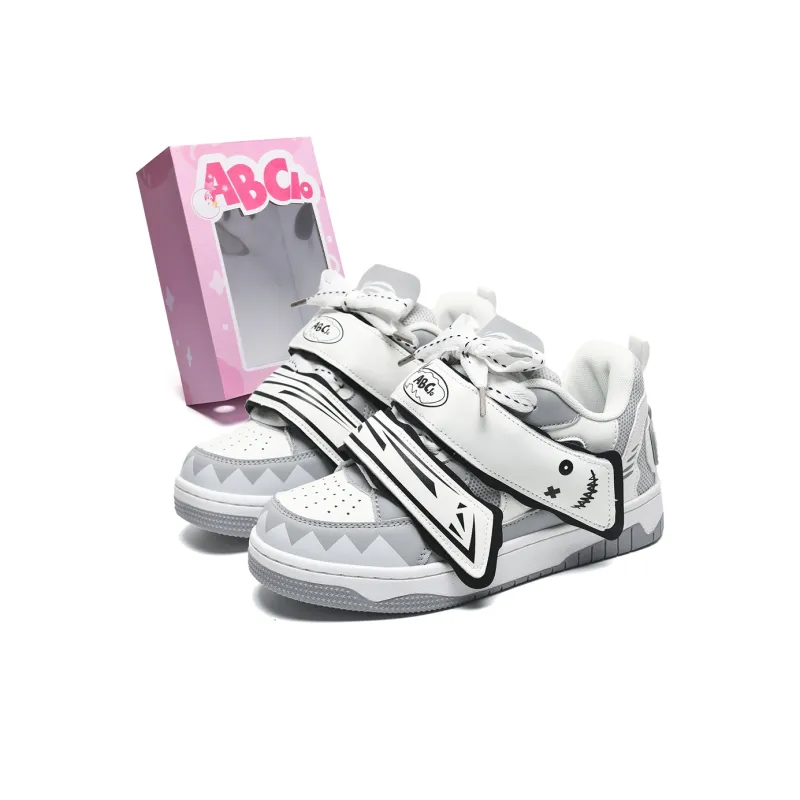 ABCIO Lightweight Low Top Skateboard Shoes Unisex-1