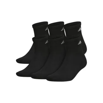 Adidas Free Shipping With AdiClub Athletic Cushioned Quarter Socks 6 Pairs