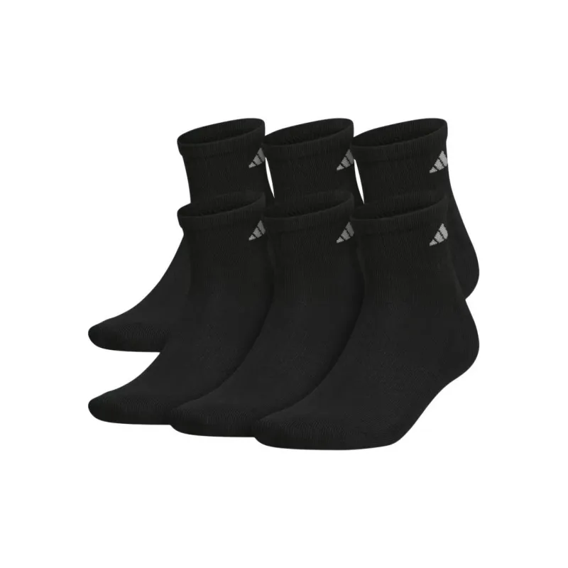 Adidas Free Shipping With AdiClub Athletic Cushioned Quarter Socks 6 Pairs-0
