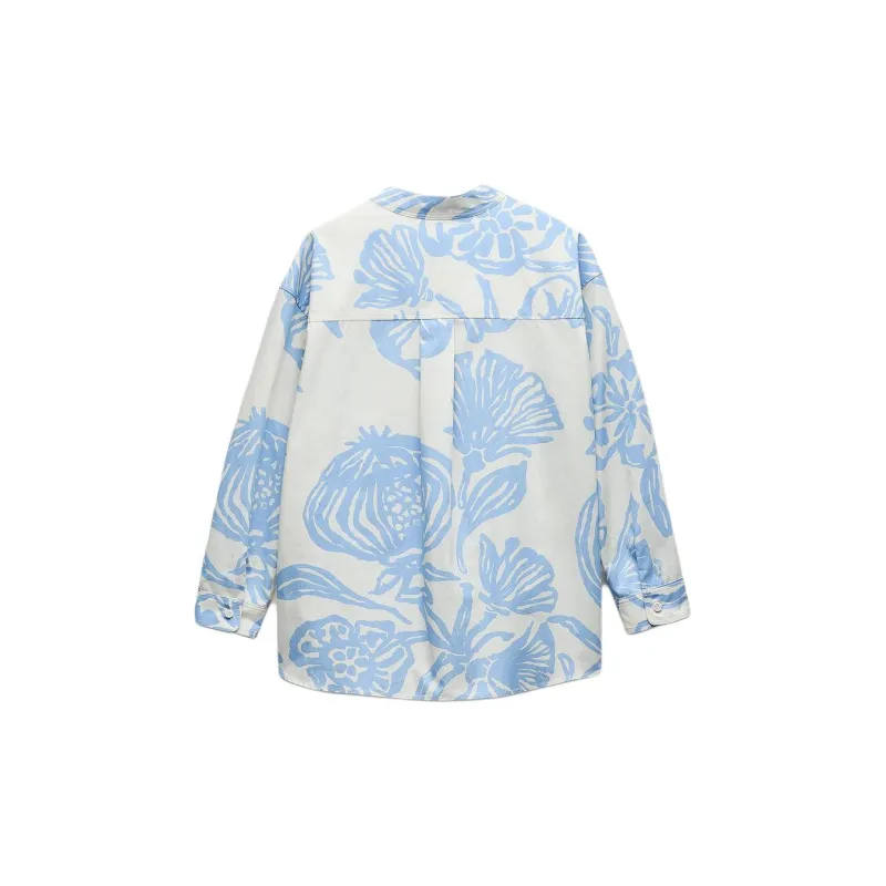 ZARA Shirts Women's Blue-1