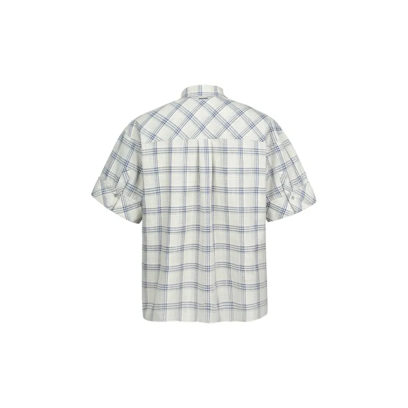 C2H4 Shirts Men Plaid-1