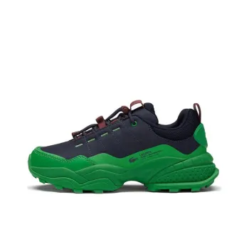 LACOSTE Low Top Casual Shoes Women's Black Green