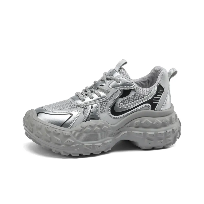 D:FUSE SCANDINAVIA Tire Shoes Cushioning Anti-Slip And Wear-Resistant Low-Top Chunky Sneakers Women's-1