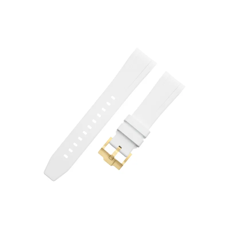 VAGENARI Rubber Strap Compatibility With Rolex New Arrival Ditan 126508 Pin Buckle Style Watch Band Unisex-4