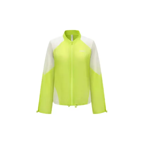 Particle Fever Shirts Women's Neon Yellow Green