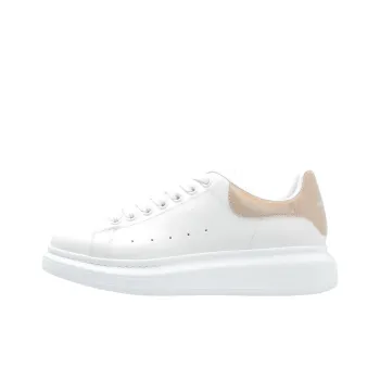 Alexander McQueen Oversized White Light Pink Croc Women's
