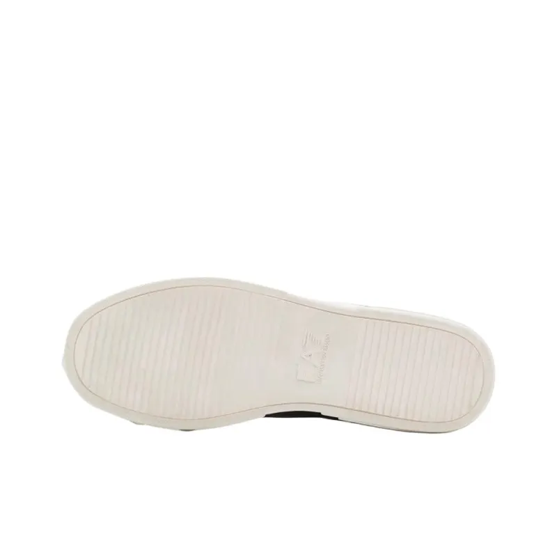 EMPORIO ARMANI Low Top Skateboard Shoes Men's Black-5