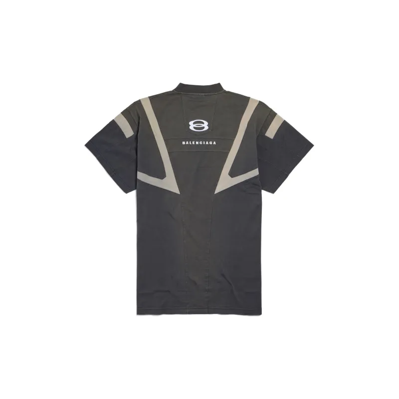 Balenciaga Unity Sports Icon Washed Out Biker T Shirt-1