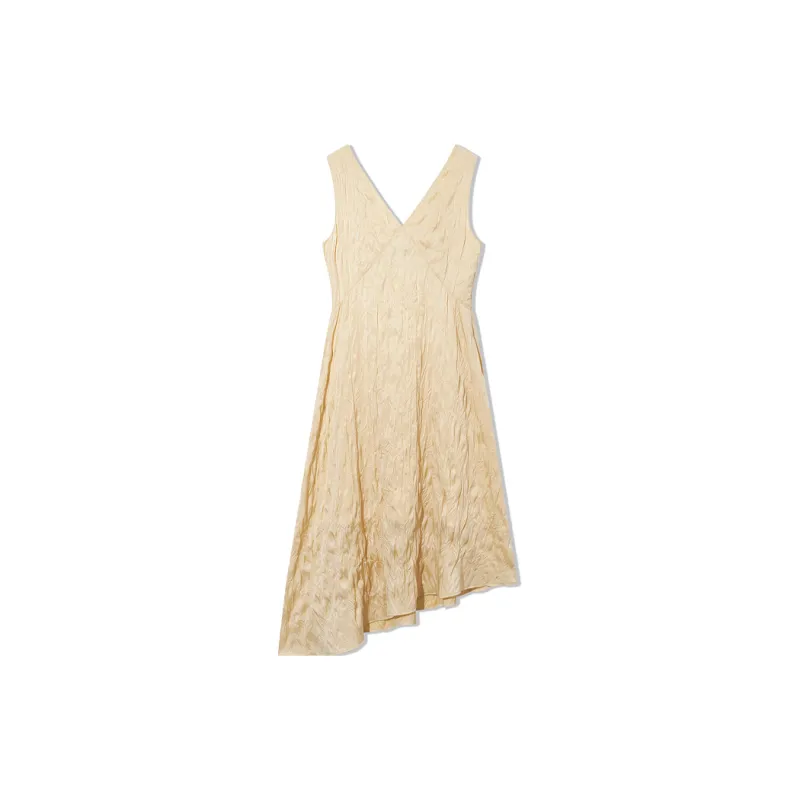 COVERINS Sleeveless Dress Women's Yellow-1
