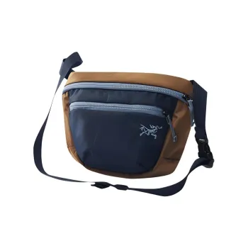 Arcteryx Nylon Fanny Pack Regular Unisex Black Brown