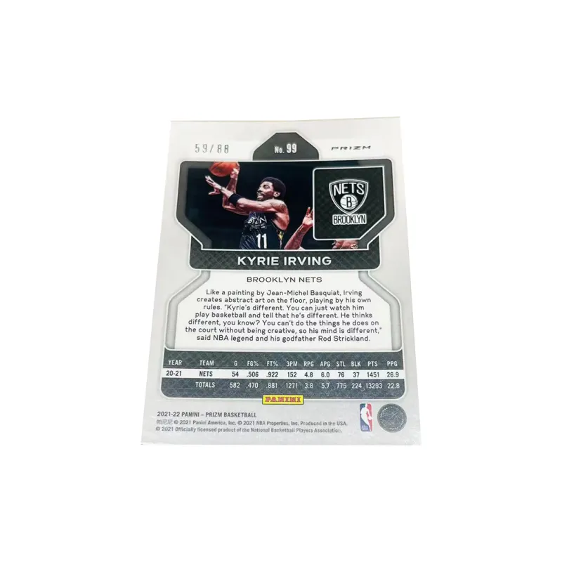PANINI Kaylee Owen 21 22 Brooklyn Nets Prizm Red Circle Fold Basketball Star Card Product Access Sports Cards 1 Pc-1