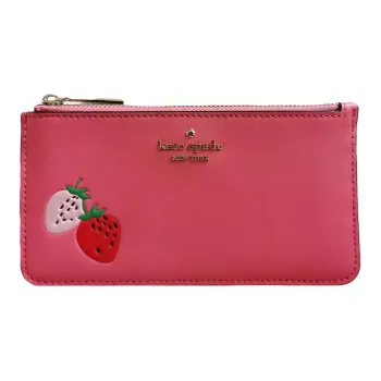 Kate Spade Picnic Smooth Leather Wallet Women's Pink