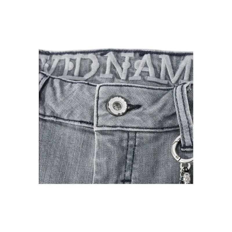 DAVID NAMAN Casual Shorts Men Gray-3
