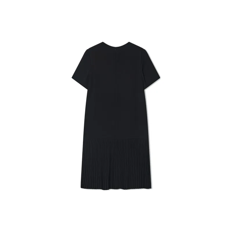 COVERINS Short Sleeved Dresses Women's Black-1
