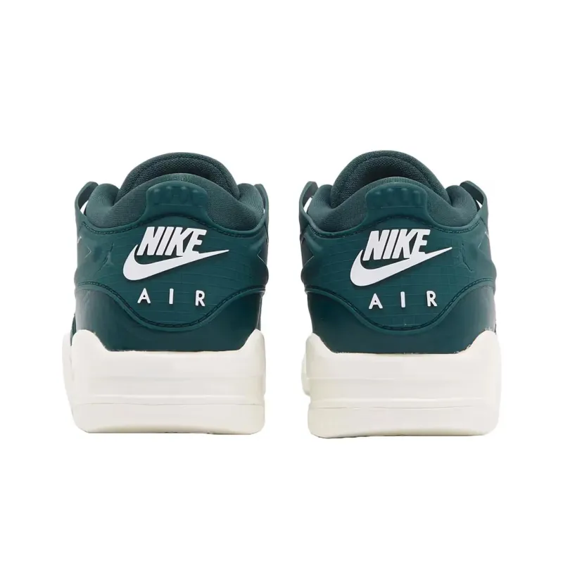 Jordan Air Jordan 4 Cushioning Low-Top Vintage Basketball Shoes Men's Green Beige-3
