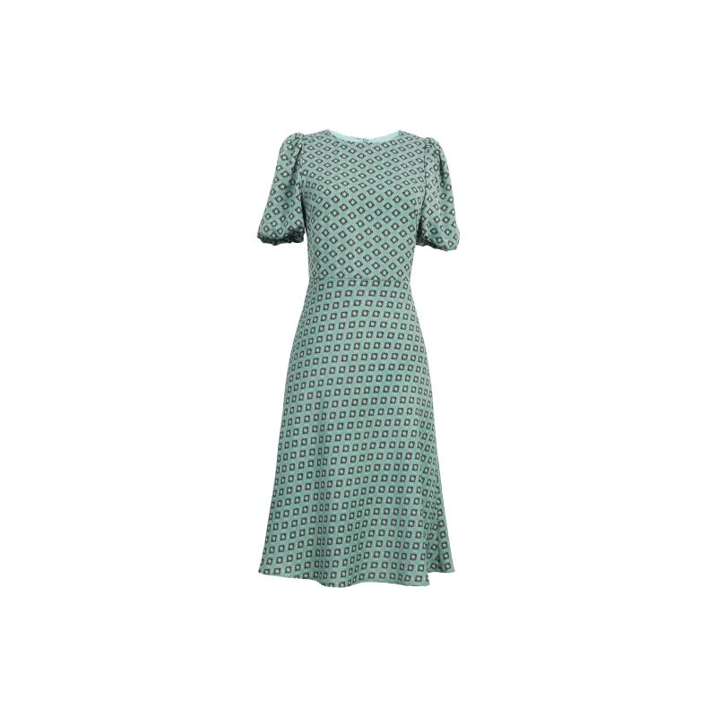 ROEYSHOUSE Short Sleeved Dress Women's Multicolor-0