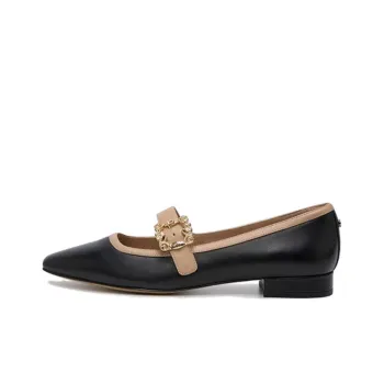 SAM EDELMAN Flat Mary Jane Shoes 1.8cm Women's Black