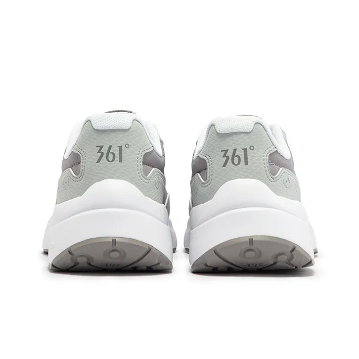361° Anti Slip Wear Resistant Low Top Casual Shoes Women's Photon Gray-3