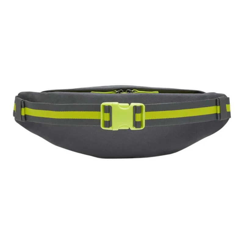 Nike Heritage Polyester Sling Bag Fanny Pack Regular Unisex Gray Yellow Green-3