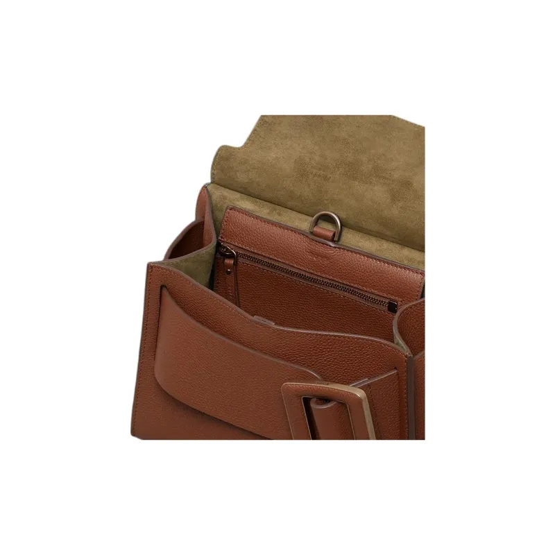 BOYY Karl Grained Calfskin Handbag Women's Brown-5