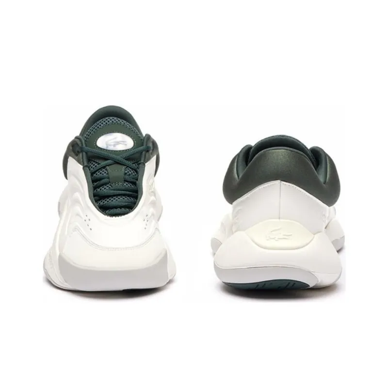 LACOSTE Low Top Casual Shoes Men's White Black-3