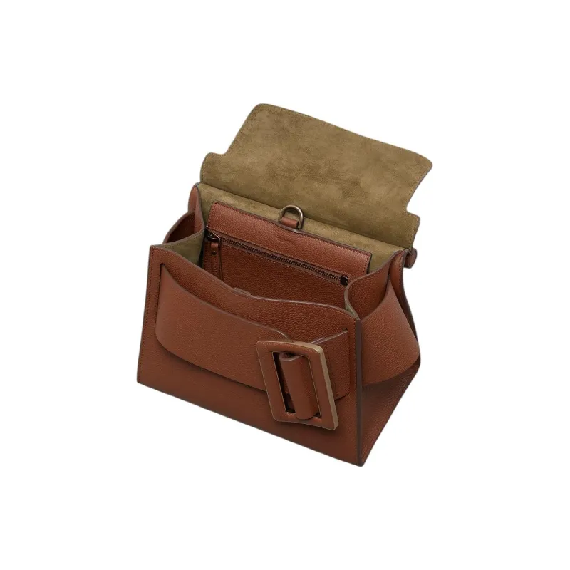BOYY Karl Grained Calfskin Handbag Women's Brown-4