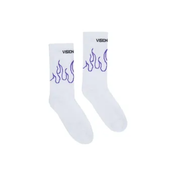 Vision Of Super Mid Calf Socks Men's 1 Pack White