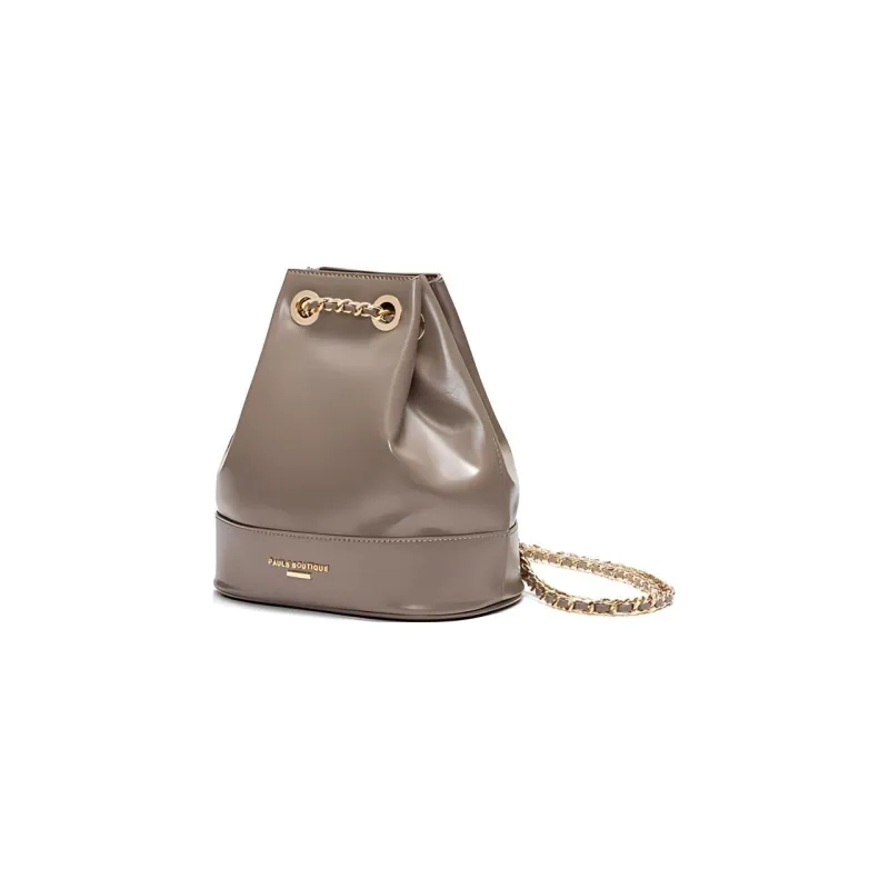 PAULS BOUTIQUE Artificial Leather Backpack Women's Taupe-1