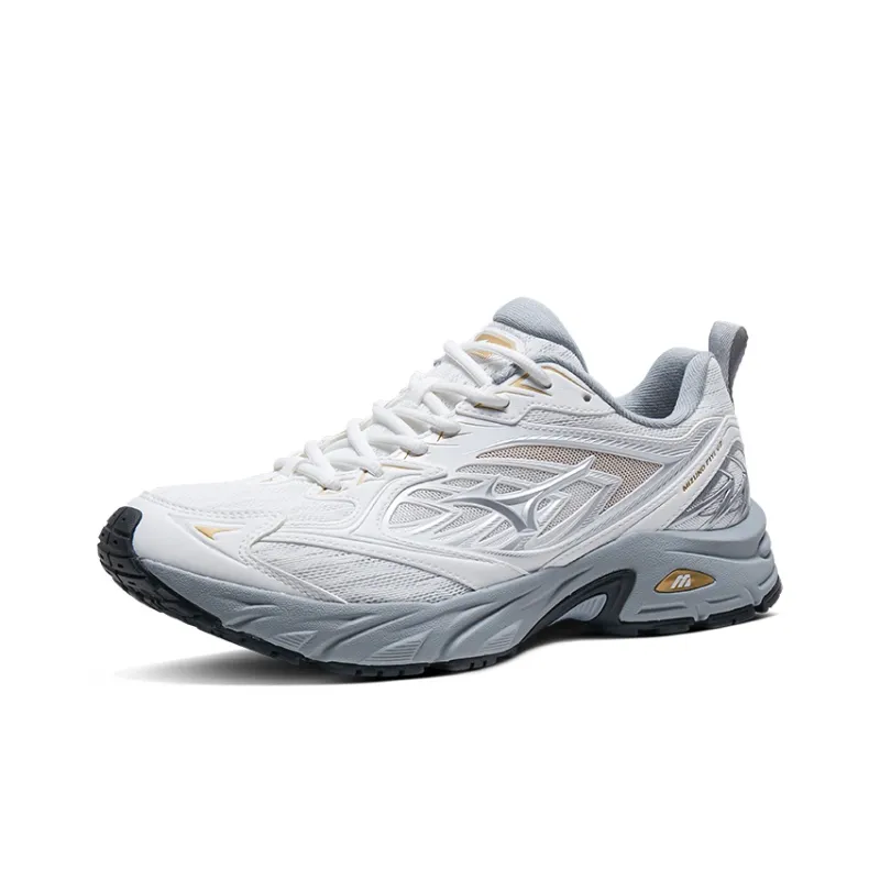 Mizuno FIYI V2 Breathable Low Top Casual Running Shoes Unisex Ivory White-2