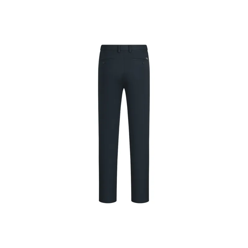SEVEN Thickened Casual Pants Men's Navy Blue-1