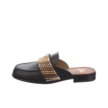 CL LUBOTING Wrap toe Slippers Men's Black