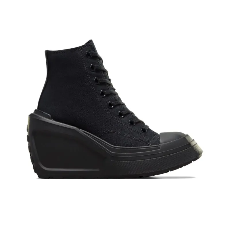 Chuck 70 De Luxe Women's Converse Wedge Platform High 'Triple Black' Women's-1