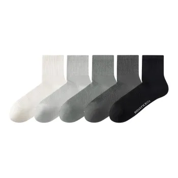 BIOSERICA ERA Mid-Calf Socks Men's 5 Pack