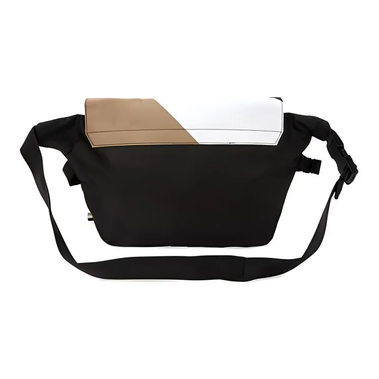HUGO BOSS Recycled Polyester Crossbody Bag, Shoulder Bag Men's Black-3