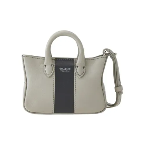 Ferragamo Bag Accessories Concrete Gray+Black