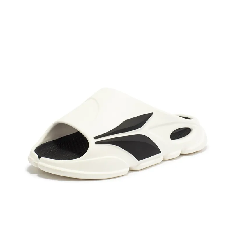361° Flying Standard Slip Resistant Slide Slippers Women's White Black-1