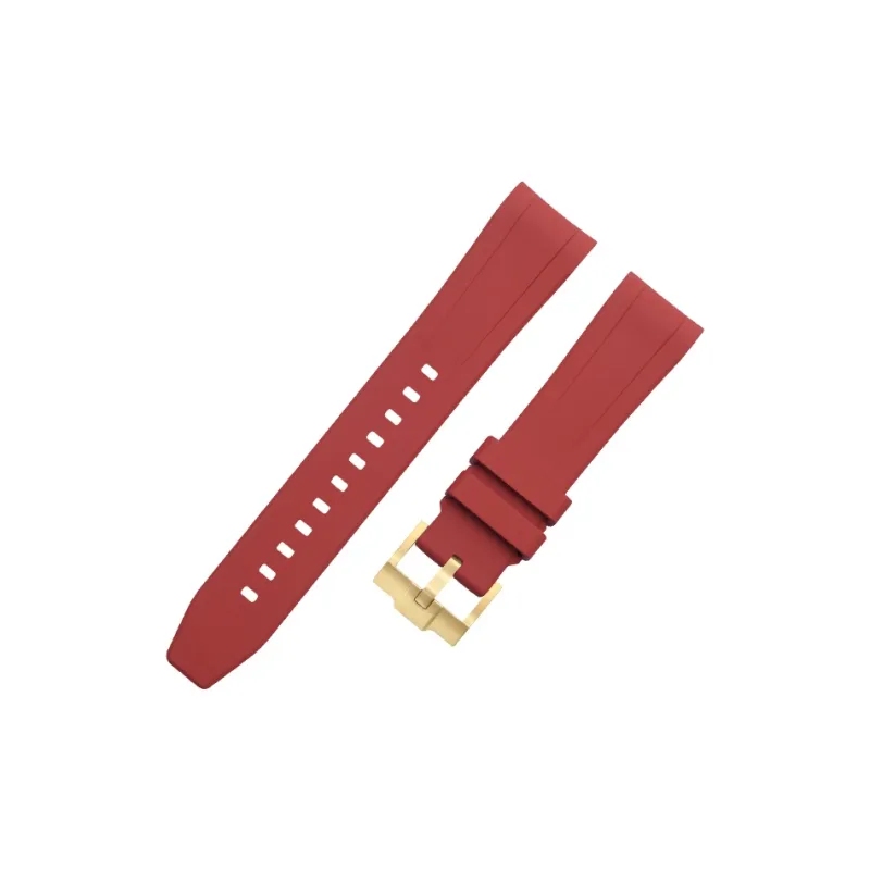VAGENARI Rubber Strap Compatibility With Rolex New Arrival Ditan 126508 Pin Buckle Style Watch Band Unisex-1